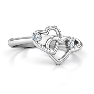 Linked in Love Ring - Handmade By AOL Special