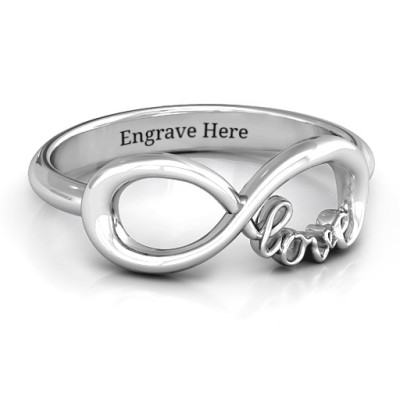 Love Infinity Ring - Handmade By AOL Special
