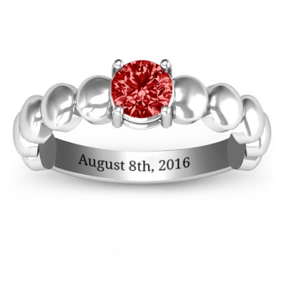 Love Story Promise Ring - Handmade By AOL Special