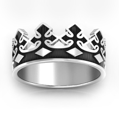 Men's Regal Crown Band - Handmade By AOL Special