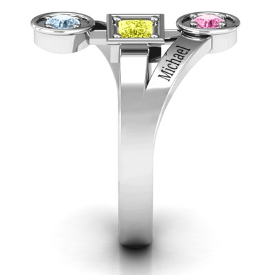 Modern Birthstone Ring - Handmade By AOL Special