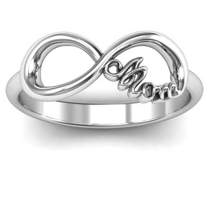 Mom's Infinite Love Ring - Handmade By AOL Special