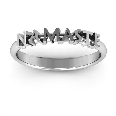 Namaste Ring - Handmade By AOL Special
