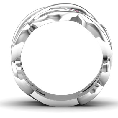 Ravishing Love Infinity Ring - Handmade By AOL Special
