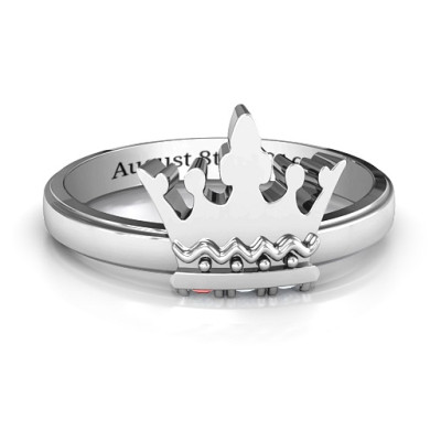 Royal Family Princess Tiara Ring - Handmade By AOL Special