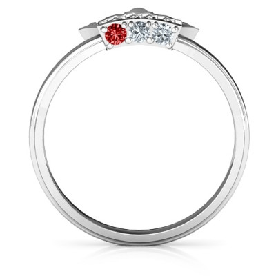 Royal Family Princess Tiara Ring - Handmade By AOL Special