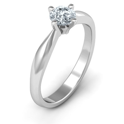 Sandra Solitaire Ring - Handmade By AOL Special