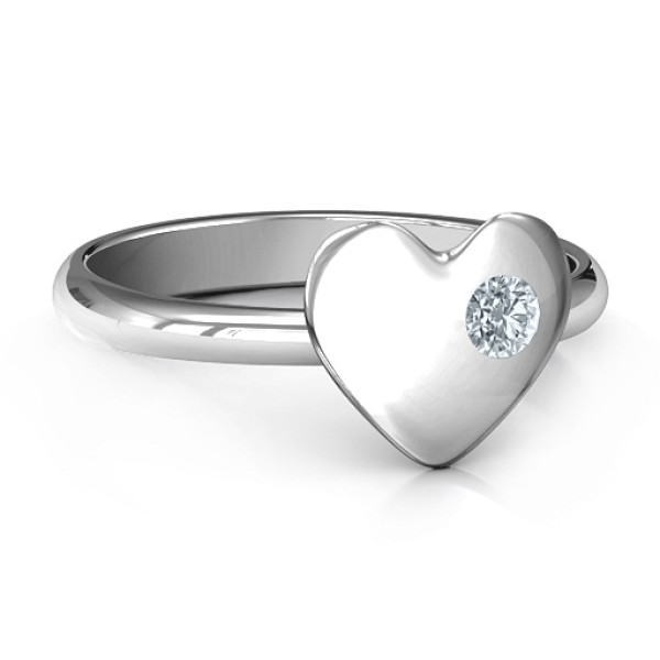 Soulmate's Heart Ring - Handmade By AOL Special