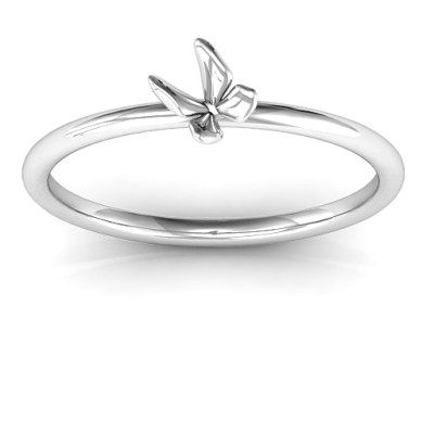 Stackr Soaring Butterfly Ring - Handmade By AOL Special