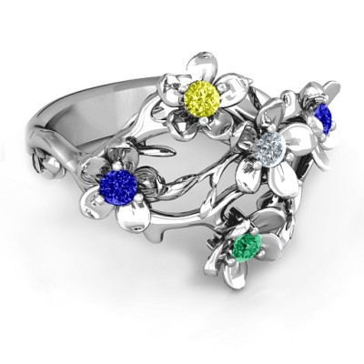 Sterling Silver Garden Party Ring - Handmade By AOL Special