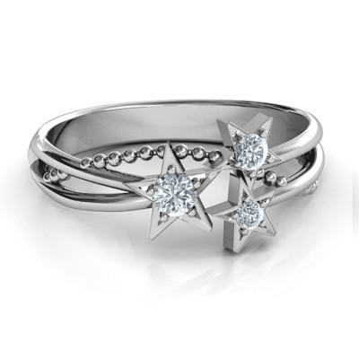 Twinkling Starlight Ring - Handmade By AOL Special