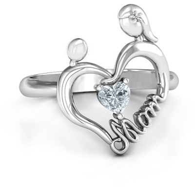 Unbreakable Bond Heart Ring - Handmade By AOL Special