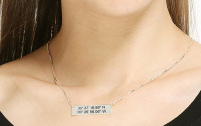 AOL Special: Your Coordinates, Our Craft, Pure Silver Magic!