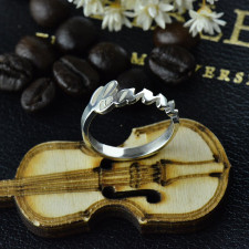 Your Carrie Name Ring: Crafted with Love, From Our Hands to Yours