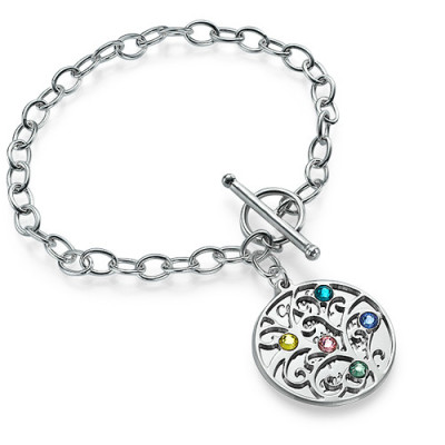 Silver Tree of Life Bracelet - Filigree Style - Handmade By AOL Special