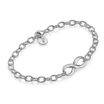 Sterling Silver Infinity Bracelet/Anklet - Handmade By AOL Special