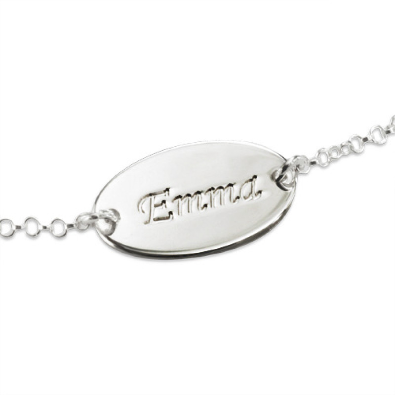 Personalised Birthstones Bezel Disc Bracelet – J&CO Jewellery