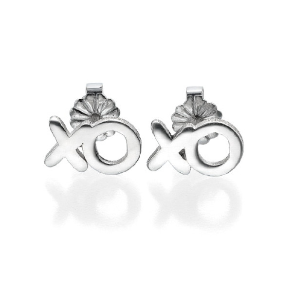 XO Silver Earrings - Handmade By AOL Special