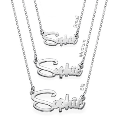 Say My Name Personalized Necklace - Handmade By AOL Special