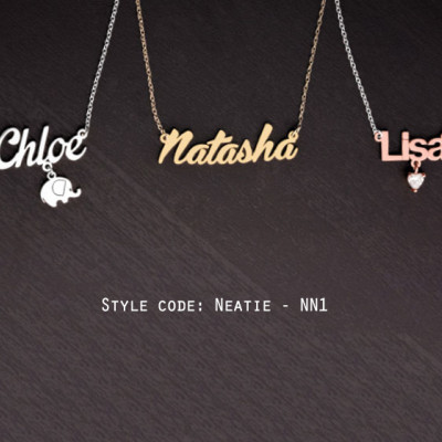 Up To 70% Off - Gold Name Necklace & Rings - Discount Selection - Handmade By AOL Special