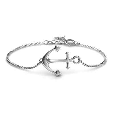 Personalized Anchor Bracelet - Handmade By AOL Special
