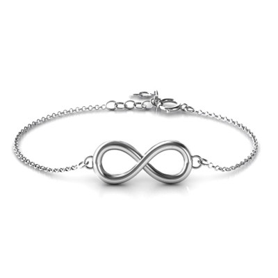 Personalized Classic Infinity Bracelet - Handmade By AOL Special