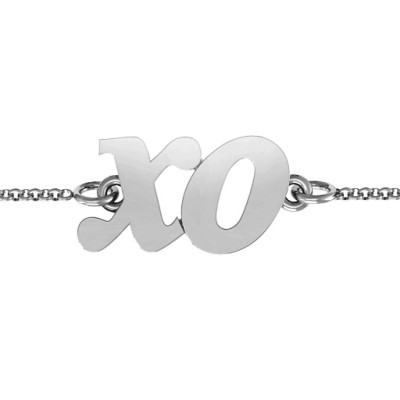 Personalized Classic Kiss and Hug Bracelet - Handmade By AOL Special