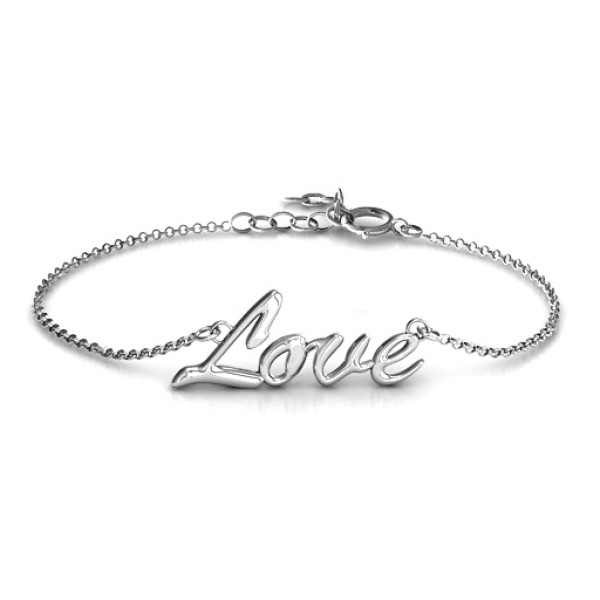 Personalized Love Spell Bracelet - Handmade By AOL Special