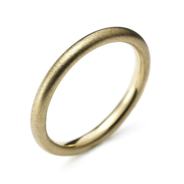 Yellow Gold Halo Ring - Handmade By AOL Special