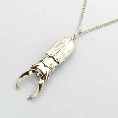 Arma Beetle Pendant - Handmade By AOL Special
