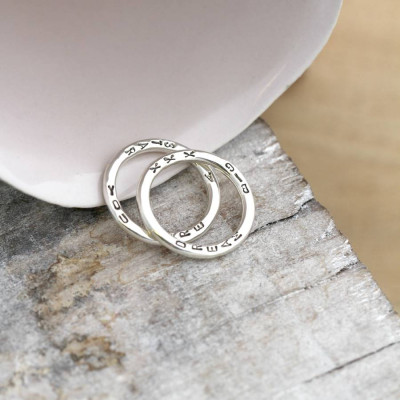 Personalized Word Ring - Handmade By AOL Special