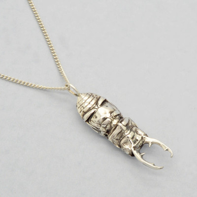 Ferum Beetle Pendant - Handmade By AOL Special