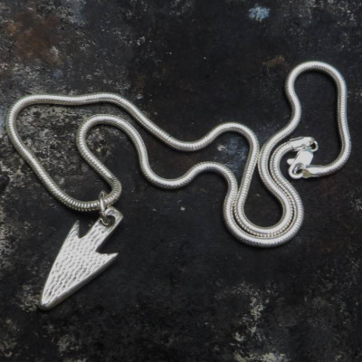 Hunters Moon Silver Necklace - Handmade By AOL Special