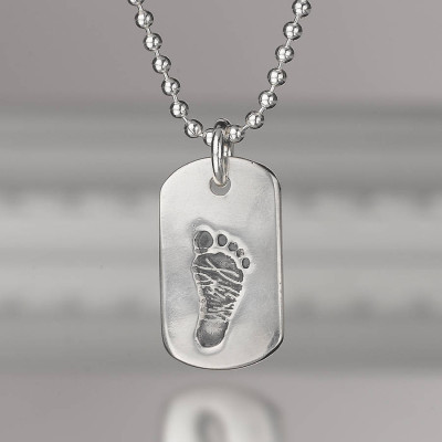 Personalized Print Dog Tag - Handmade By AOL Special