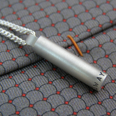 Personalized Bullet Pendant - Handmade By AOL Special