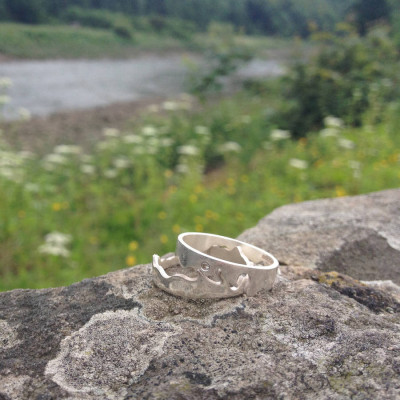 Personalized River Ring - Handmade By AOL Special