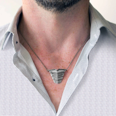 Romeo Necklace Oxydised Silver - Handmade By AOL Special