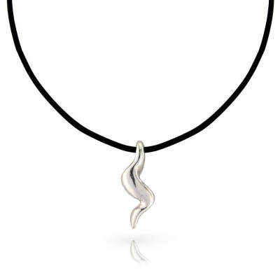 Silver Serpent Necklace - Handmade By AOL Special