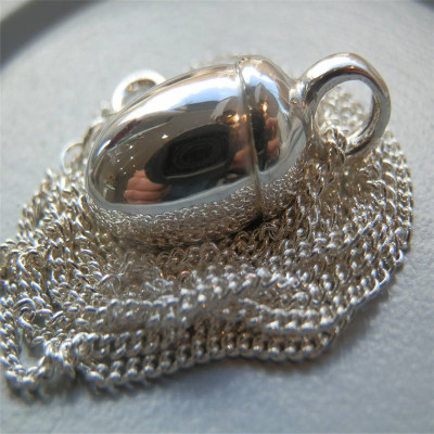 Silver Toggle Acorn Pendant - Handmade By AOL Special