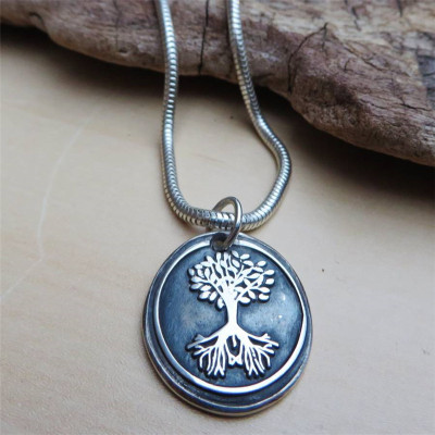 Silver Tree Seal - Handmade By AOL Special