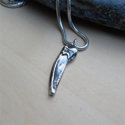 Solid Silver Badger Claw - Handmade By AOL Special