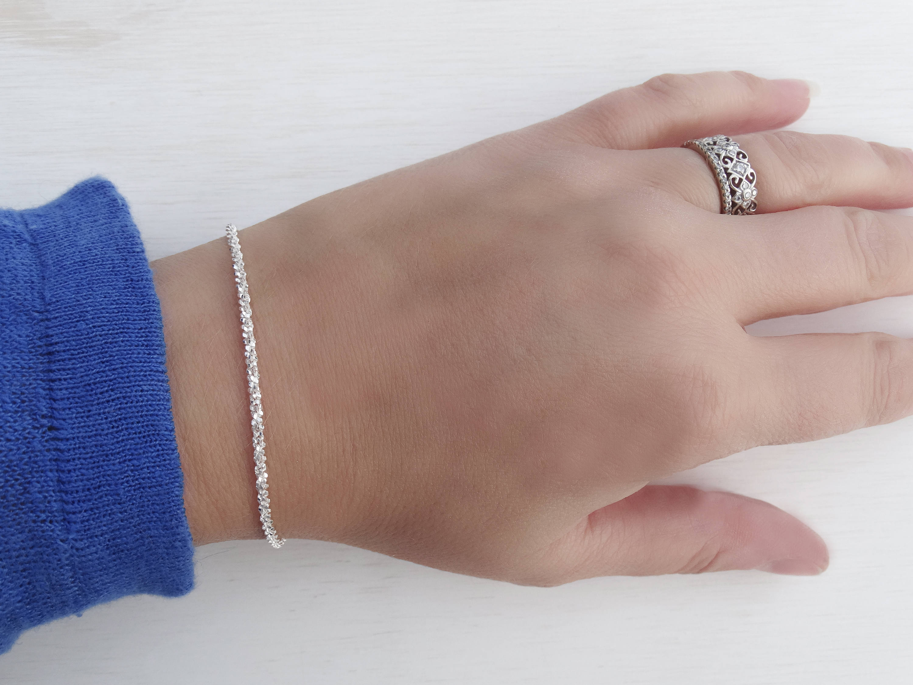 Silver Stardust Bracelet, Sterling Silver