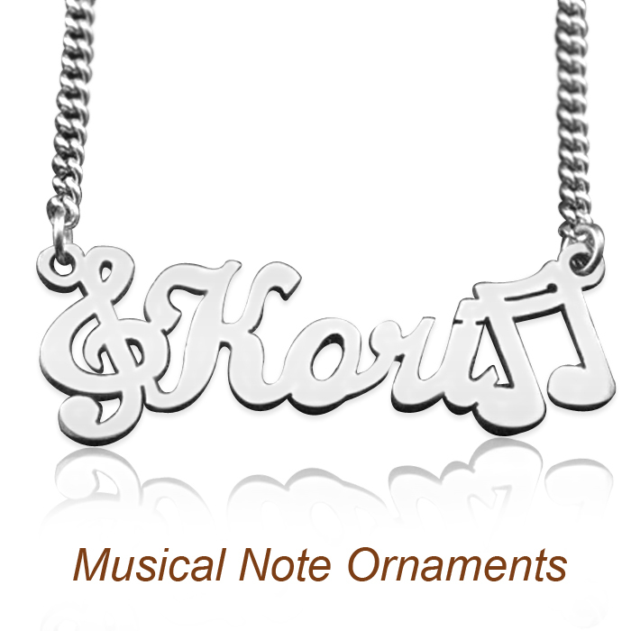 Personalized Name Necklace - Sterling Silver - Handmade By AOL Special