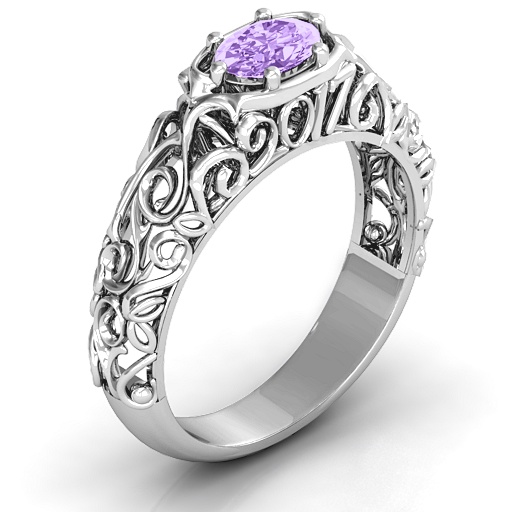 2017 Vintage Graduation Ring - Handmade By AOL Special