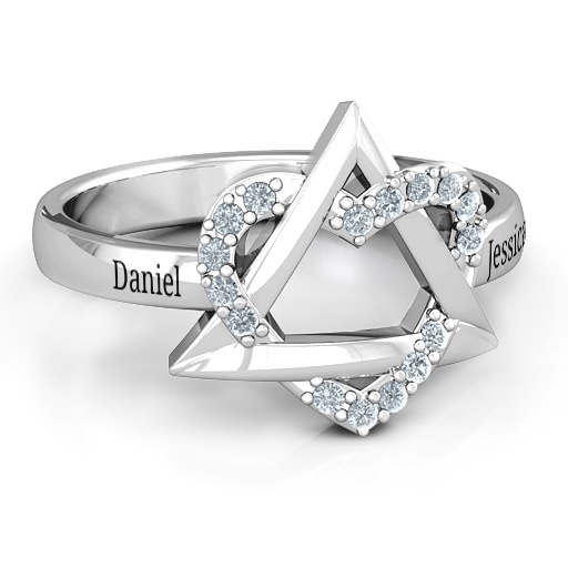 Sterling Silver Adoption Ring - Handmade By AOL Special