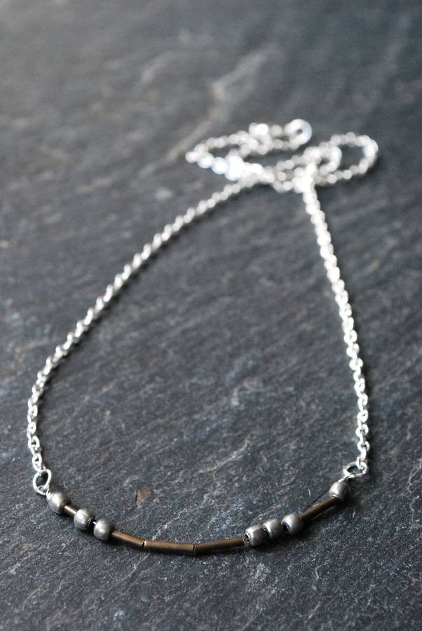 Love Morse Code Necklace - Handmade By AOL Special