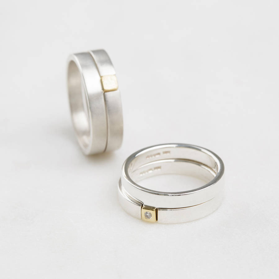Square Puzzle Ring - Handmade By AOL Special