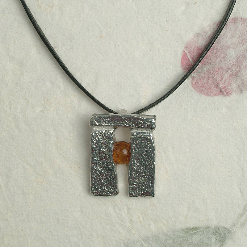 ◆STONEHENgE◆ 14K Lastella Necklace AOL Special - Stonehenge Rising Sun Necklace